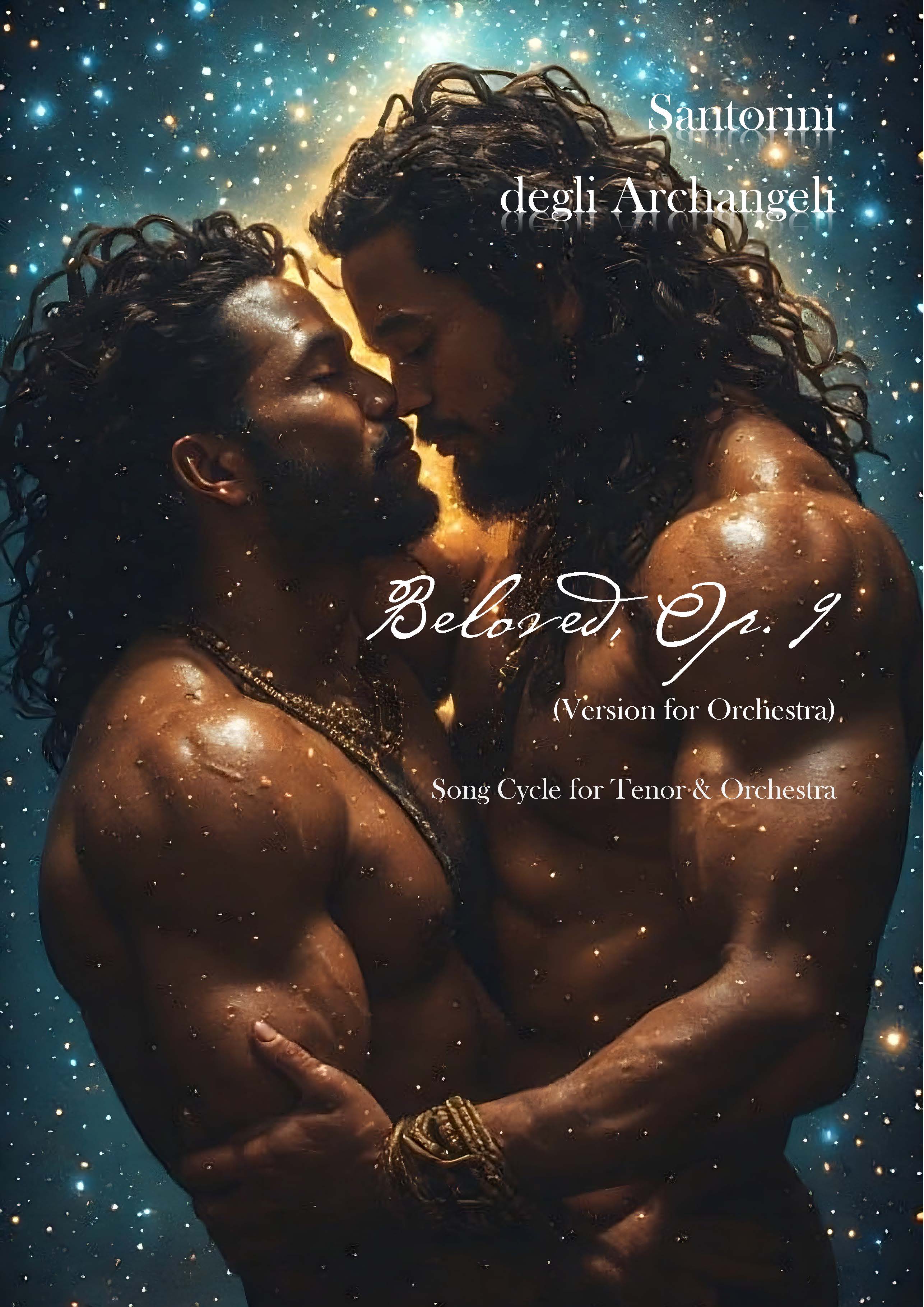 Cover Page for Beloved, Op. 9 (Version for Orchestra)