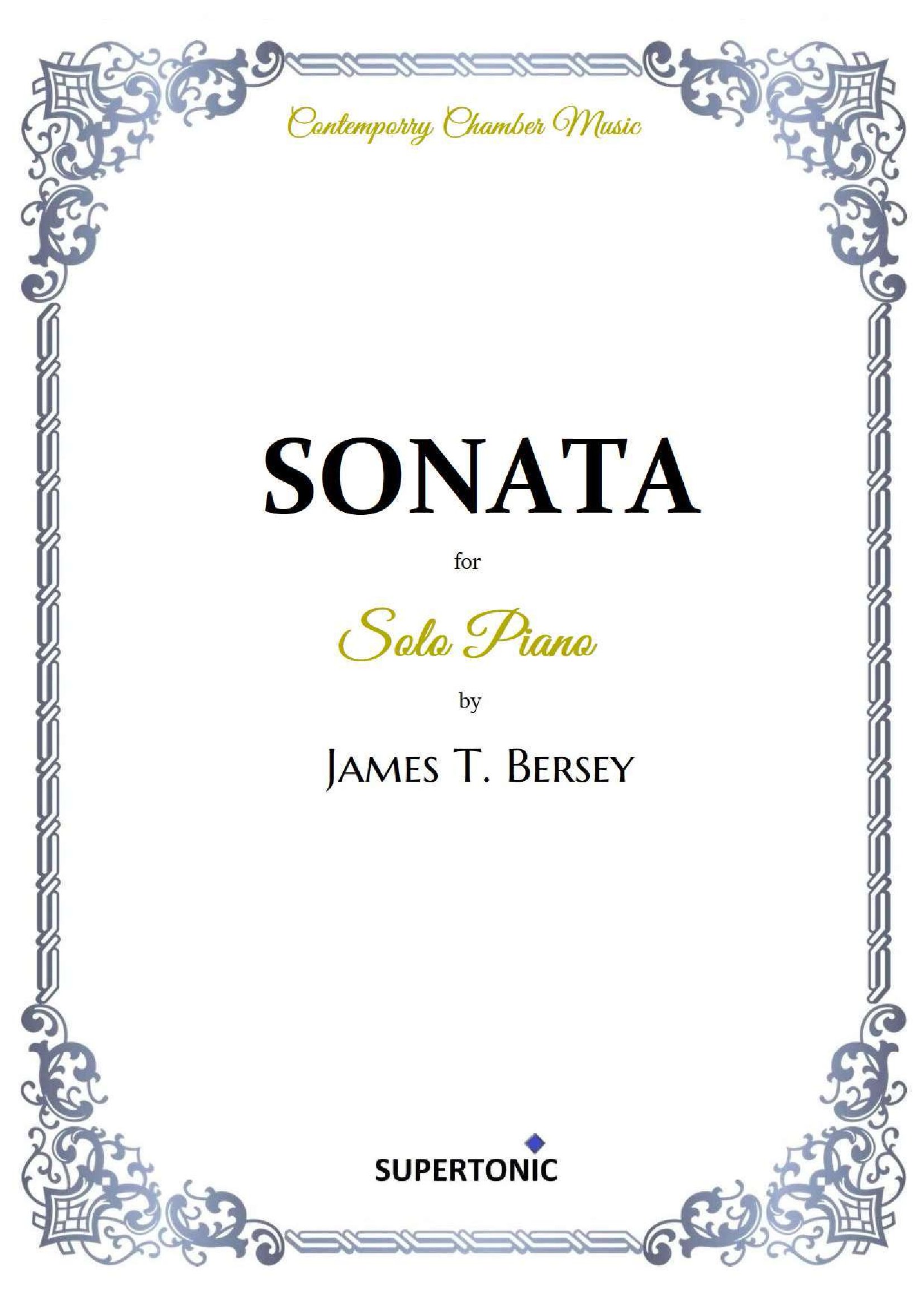 Sonata (front cover) copyright by James T.Bersey